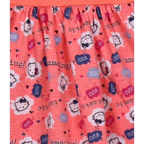 Hello Kitty | Girls Midi/Knee Length Fun Casual Dress, Size 6X - Picture 4 of 7